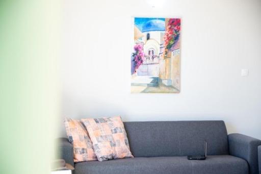 Lavish & Spacious Apt With Stunning Seaview, 10 Min Ath Airport Artemi Extérieur photo