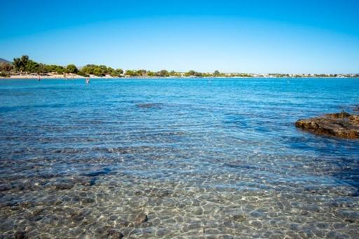 Lavish & Spacious Apt With Stunning Seaview, 10 Min Ath Airport Artemi Extérieur photo